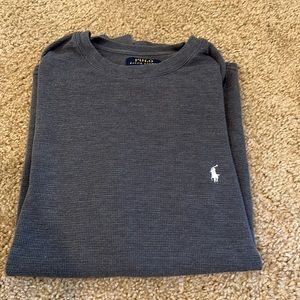 Ralph Lauren Gray Waffle Longsleeve